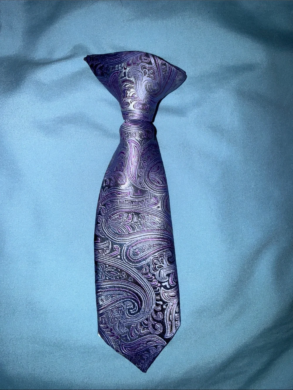 🏖️10 items for $20☀️ Baby snap on tie| purple
